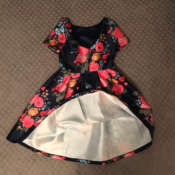 Chi Chi London Floral Dress- Size-UK 14 and US 14 - Picture 3 of 6